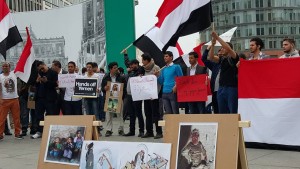 برلين وقفة احتجاجية1