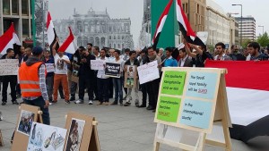 برلين وقفة احتجاجية3