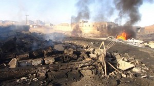 قصف الطرق والجسور بمارب1