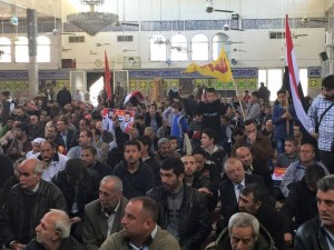 وقفة احتجاجية في دمشق1