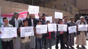 وقفة أمام سفارة روسيا10