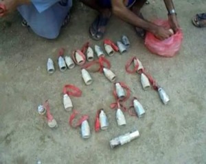 صور لقنابل عنقودية أُلقيت اليوم1