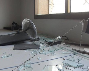 قصف كلية المجتمع11