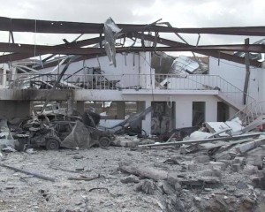 قصف كلية المجتمع5