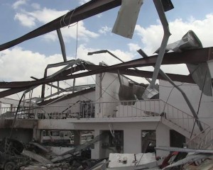 قصف كلية المجتمع9