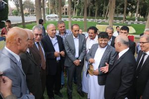 رئيس اللجنة الثورية في احتفال مع الجالية الفلسطينية2